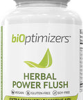 Herbal Power Flush - Extra Strength Digestive Cleanse - Eliminate Toxins - Improve Digestion - 90 Capsules