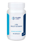 Klaire Labs LDA Multi-Vitamin - High Potency & Hypoallergenic Multivitamin with Metafolin Folate & Essential Vitamins, Iron- (90 Capsules)