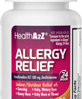 HealthA2Z Fexofenadine HCl 180mg 24-Hour Allergy Relief
