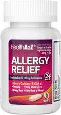 HealthA2Z Fexofenadine HCl 180mg 24-Hour Allergy Relief