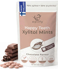 Xylitol Mints for Oral Care - Apple flavor, with Xylitol and Erythritol, Sugar Free Candy, Happy Teeth dental mints from Finland, 5 oz - 265 mints
