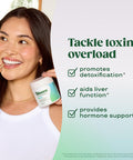 Bloom Nutrition Hormone Support for Women Capsules - Detox - Liver Health Detoxification & Hormone Health Support Supplement with Milk Thistle Pomegranate Extract & Artichoke Extract 30 Servings