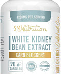 White Kidney Bean Carb Blocker (90 Caps, 45-Day Supply) 100% White Kidney Bean Extract Carb Blocker Supplements for Weight Loss, Keto & Appetite Control* - Vegetarian, Gluten-Free, 3rd-Party Tested