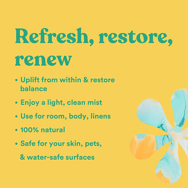 ASUTRA Tea Tree Juniper Essential Oil Blend MultiUse Aromatherapy Spray 4 fl oz for Face Body Rooms Linens Car Fabric and Bathroom Freshener Refresh Rejuvenate Skin