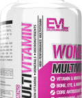 Evlution Nutrition Women'S Multivitamin - Full Spectrum Vitamins & Minerals, Immune Health, Vitamin C & D, Iron, Zinc, Antioxidants & Bioflavonoids, Skin, Hair, Bone, Eye Health, 120 Tablets, 60 Days