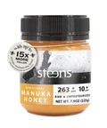 Steens Manuka Honey - MGO 263+ - Pure & Raw 100% Certified UMF 10+ Manuka Honey - Bottled and Sealed in New Zealand - 17.6 oz JarÃ¢â‚¬Â¦