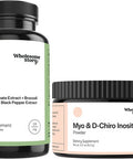 DIM Supplement for Women with Pomegranate 30 Day Supply MyoInositol DChiro Inositol Powder Blend 30 Day Supply
