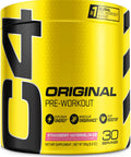 C4 Original Pre Workout Powder Strawberry Watermelon Ice Sugar Free Preworkout Energy for Men & Women 150mg Caffeine + Beta Alanine + Creatine - 30 Servings