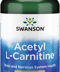 Swanson Acetyl L-Carnitine 500 mg 100 Caps by Premium