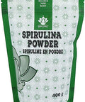 Dinavedic Spirulina Powder, 400g | Vegan Superfood, Paleo, Keto, Rich in Antioxidants, Iron, and Vitamin B; is a Complete Protein; Use in Juices,Teas, Smoothies and Yogurts