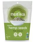 Nutiva, Hemp Seed Shelled Organic, 8 Ounce