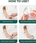 Welnove Leather Metatarsal Pads Women - Welnove Ball Of Foot Cushions For Women Men Comfort Anti Slip Forefoot Pads Inserts For High Heels Sandals Flats Pumps And Mules All Day Pain Relief 4 Pairs