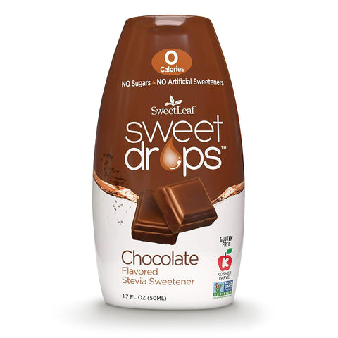 SweetLeaf Sweet Drops Flavored Stevia Liquid Sweetener Stevia Extract Zero Calories Gluten Keto Friendly Non GMO Natural Flavor Sugar Alternative Vanilla 1.7 Fl Oz (Pack of 1)