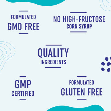 Probiotic Gummies with Vitamin C and Folic Acid 5 Billion CFU Probiotics Gut Health Digestion Immune System Support 60 Gluten NonGMO Gummies