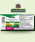 Nature'S Answer Celery Seed with Organic Alcohol 2000mg 1oz | Packed with Antioxidants | Promotes Joint Function | Urinary Tract Support | Single Count