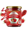 ChocZero Keto Blueberry Fruit Spread, No Added Sugar, Low Carb, All Natural Jam, Sweetened with Monk Fruit (1 jar, 12 oz)