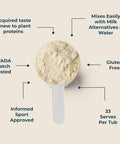 Kinetica Kinetica Vanilla Flavour Plant Protein 1kg | Blend of Pea and Rice Protein | Vegan | 23g Protein per Serving 33 Servings.