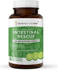 Secrets of the Tribe - Intestinal Rescue, Gas and Bloating Formula, Herbal Supplement Blend (60 Capsules)