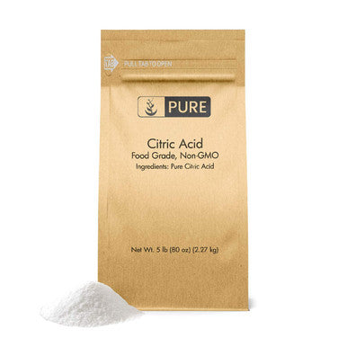 PURE ORIGINAL INGREDIENTS Vitamin C Powder And Citric Acid Powder