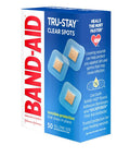 Band-Aid Bandages Clear Spots 50 Each (Pack Of 9)
