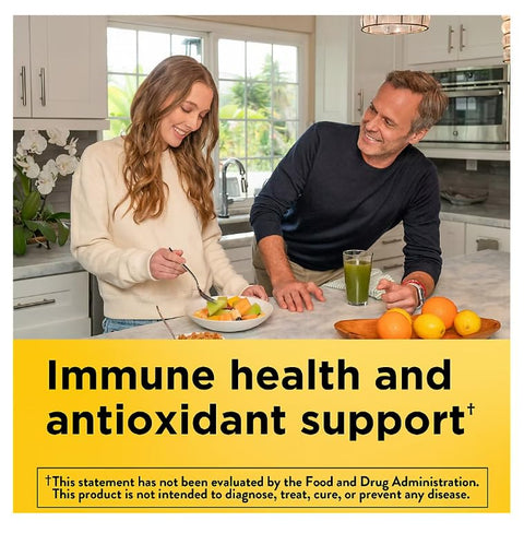 Nature Made - Extra Strength Vitamin C 1000Mg 365 Tablets Dietary Supplement For Immune And Hydration Support Plus 2 Sugar Free White Peach Hydration Sticks
