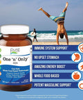 Multivitamin for Men + Multivitamin for Women - Natural One a Day Herbal Supplements with Vitamin D, D3, B12, Biotin - 30 Tablets