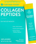 Collagen Peptides Powder Supplement Unflavored GrassFed Hydrolyzed Collagen Type 1 3 22 Count Stick Packs