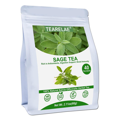 TEARELAE - White Mulberry Leaf Tea Bags, 30 Count - Premium Mulberry Tea - Caffeine-free - Non-GMO - Lightly Sweet & Refreshing - Support for Healthy Digestion