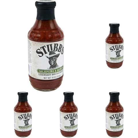Stubb's JalapeÃƒÆ’Ã‚Â±o & Honey BBQ Sauce, 18 oz