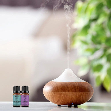 Lavender + Eucalyptus Essential Oil Aromatherapy Oil, 100% Pure Essential Oils for Diffuser, Humidifier, Massage 10ML*Top 2 Set