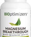 Magnesium Breakthrough Supplement 4.0 - Has 7 Forms Of Magnesium: Glycinate, Malate, Citrate, And More - Natural Sleep And Brain Supplement - 30 Capsules