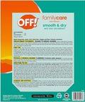 Off Family Care Insect Repellent Smooth & Dry Travel Aerosol Sprays 6 Oz. 2.5 Oz
