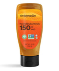 Wedderspoon Raw Manuka Honey, Unpasteurized, Genuine New Zealand Honey, Multi-Functional, Non-GMO Superfood, Convenient Squeeze Bottle, KFactor 16, 12 Ounce