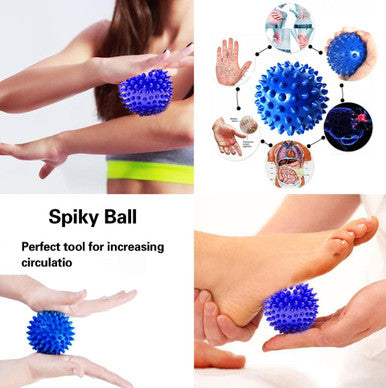 Greenlife Foot Massager Relieve Plantar Fasciitis Set Of 3, Foot Massage Roller With 2 Firm Massage Balls For Back Pain Deep Tissue Foot Pain Relief Foot Arch Muscle Relax, Shoulder Leg Hand Recovery