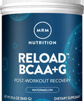 MRM BCAA+G RELOAD Post-Workout Recovery - Watermelon, 840g - 60 Servings Per Container