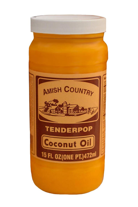 Amish Country Popcorn | Coconut Oil | Vegan, Tree Nut and Peanut Free | Old Fashioned, Non-GMO and Gluten Free (30 oz)
