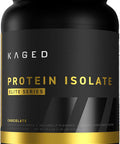 Kaged Protein Powder Elite: 100% Isolate Blend Whey Casein and Milk Protein Blend for Recovery and Muscle Building Chocolate 2lbs