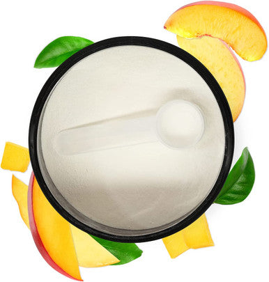 Biochem Vegan Instantized BCAA Powder Great Tasting Natural Peach Mango 211 Ratio Supports Protein Synthesis Muscle Recovery Pre Intra Post Workout Nothing Artificial 30 Servings