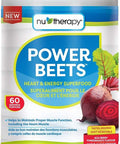 NuTherapy Power Beets Powder - Circulation Superfood Acai Berry Pomegranate Flavour 330 Gram