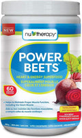 NuTherapy Power Beets Powder - Circulation Superfood Acai Berry Pomegranate Flavour 330 Gram