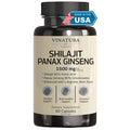 Vinatura Shilajit Pure Himalayan Capsules 1500Mg Supplement
