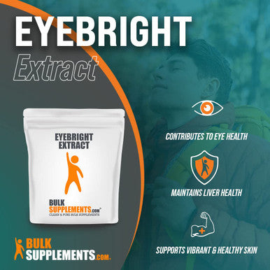 Bulksupplements.Com Eyebright Extract Powder - Eyebright Herb Supplement - Eye Supplements - Eye Bright Extract - Eye Health Supplements For Adults (250 Grams - 8.8 Oz)