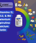 Performance Blend, Best Multivitamin For Men, Vitamin And Mineral Supplement With Probiotics, Superfood Enzyme Blend For Optimized Heart, Prostate, Stamina, Energy, Non-Gmo, 60 Day Supply