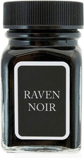 MONTEVERDE Bottle Ink, 90ml, Mulberry-Noir (G308UN) | Dark-toned Noir fountain pen ink with smooth flow, rich depth, and expressive writing character.