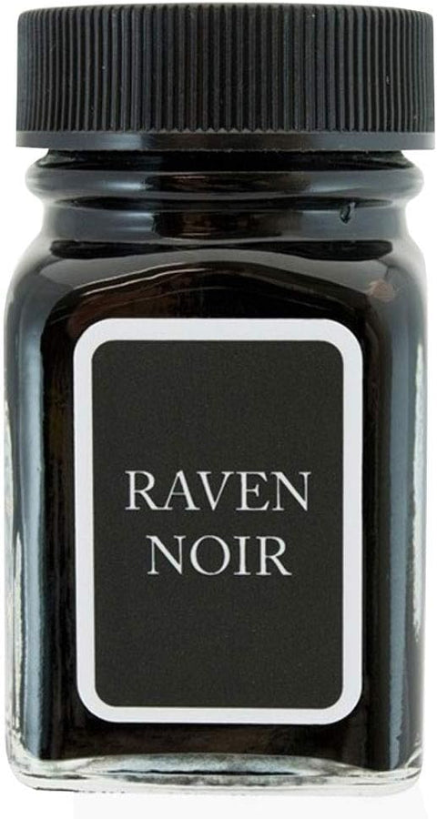 MONTEVERDE Bottle Ink, 90ml, Mulberry-Noir (G308UN) | Dark-toned Noir fountain pen ink with smooth flow, rich depth, and expressive writing character.