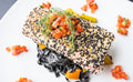 Sadaf Black Sesame Seeds - Sesame Seeds for Cooking and Food Flavoring - Spice Mediterranean Cuisine - Semillas de Ajonjoli - Kosher - 6 Oz Bottle with Shaker Top