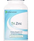 Nutra Biogenesis Tri Zinc Chelated Zinc Glycinate Supplement for Men and Women with Copper for Natural Immune Support and Skin Health 30mg Chelate Per Pill 90 Capsules