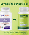 Bestvite Relora 250mg (120 Vegetarian Capsules) - Clinically Researched -No Fillers - No Stearates - No Flow Agents - Vegan - Non GMO - Gluten