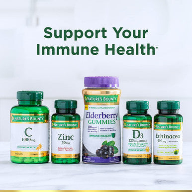 Nature s Bounty Elderberry Gummies Dietary 70 Gummies (Pack Of 3)
