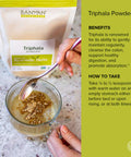 Banyan Botanicals Triphala Powder Organic Formula Of Amla, Haritaki & Bibhitaki For Daily Detoxifying, Cleansing & Rejuvenation* Maintains Regularity* 1Lb. Non-Gmo Sustainably Sourced